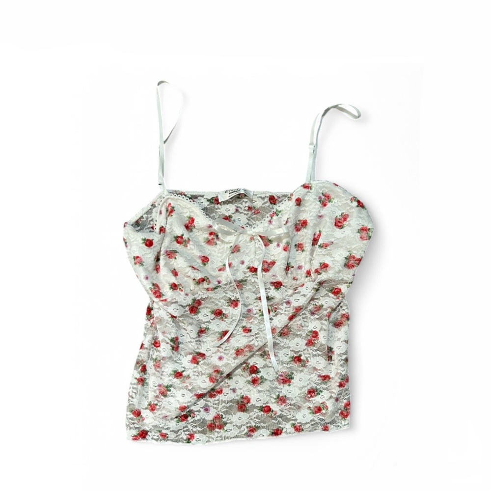 ELECTRIC BEHAVIOR LACE CAMISOLE
